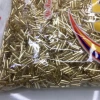 Factory direct sales of ABC light gold glass three-inch tubes details Picture